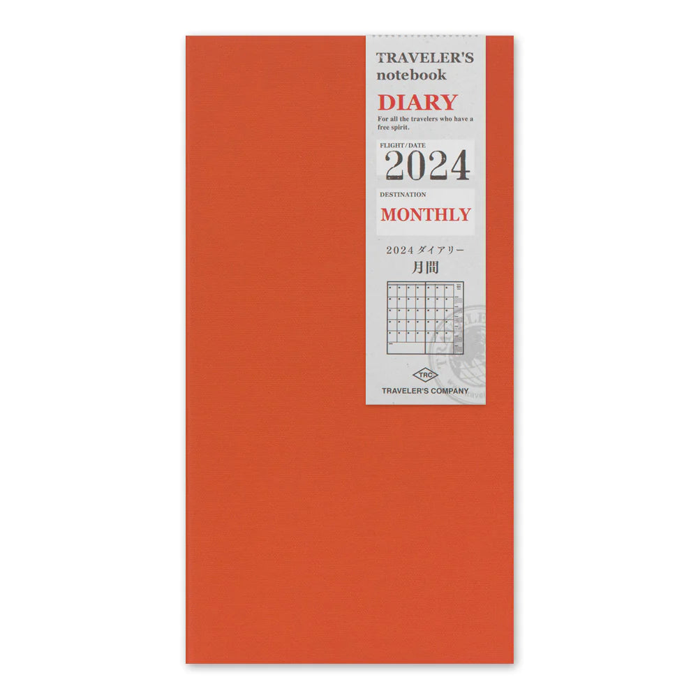TRAVELER'S notebook DIARY 2024 MONTHLY