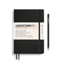 Load image into Gallery viewer, Leuchtturm1917  Medium Notebook A5 Softcover Black
