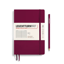 Load image into Gallery viewer, Leuchtturm1917  Medium Notebook A5 Softcover Port Red
