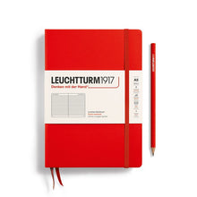 Load image into Gallery viewer, Leuchtturm1917  Medium Notebook A5 Hardcover Red
