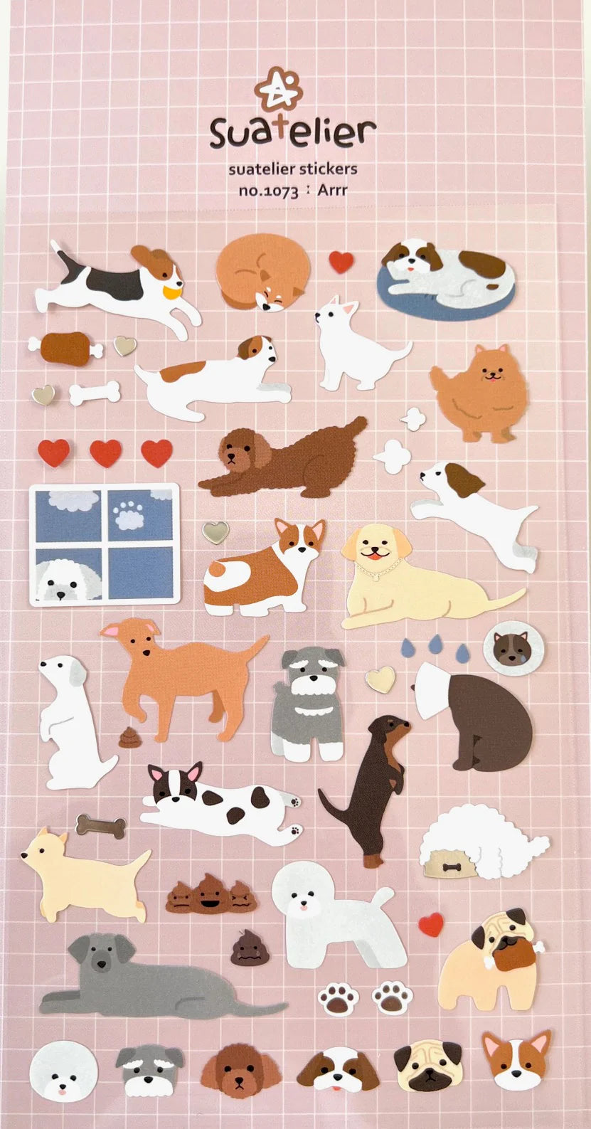 Suatelier Dogs Stickers