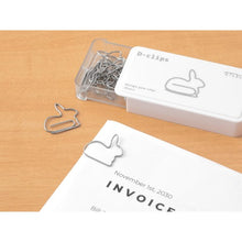 Load image into Gallery viewer, Midori D Rabbit Paper Clips

