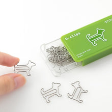 Load image into Gallery viewer, Midori D Dog Paper Clips
