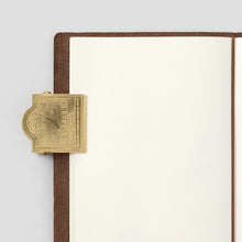Load image into Gallery viewer, Traveler&#39;s Notebook Brass Airplane Clip
