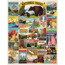 Load image into Gallery viewer, Cavallini &amp; Co National Parks 1000 Piece Puzzle
